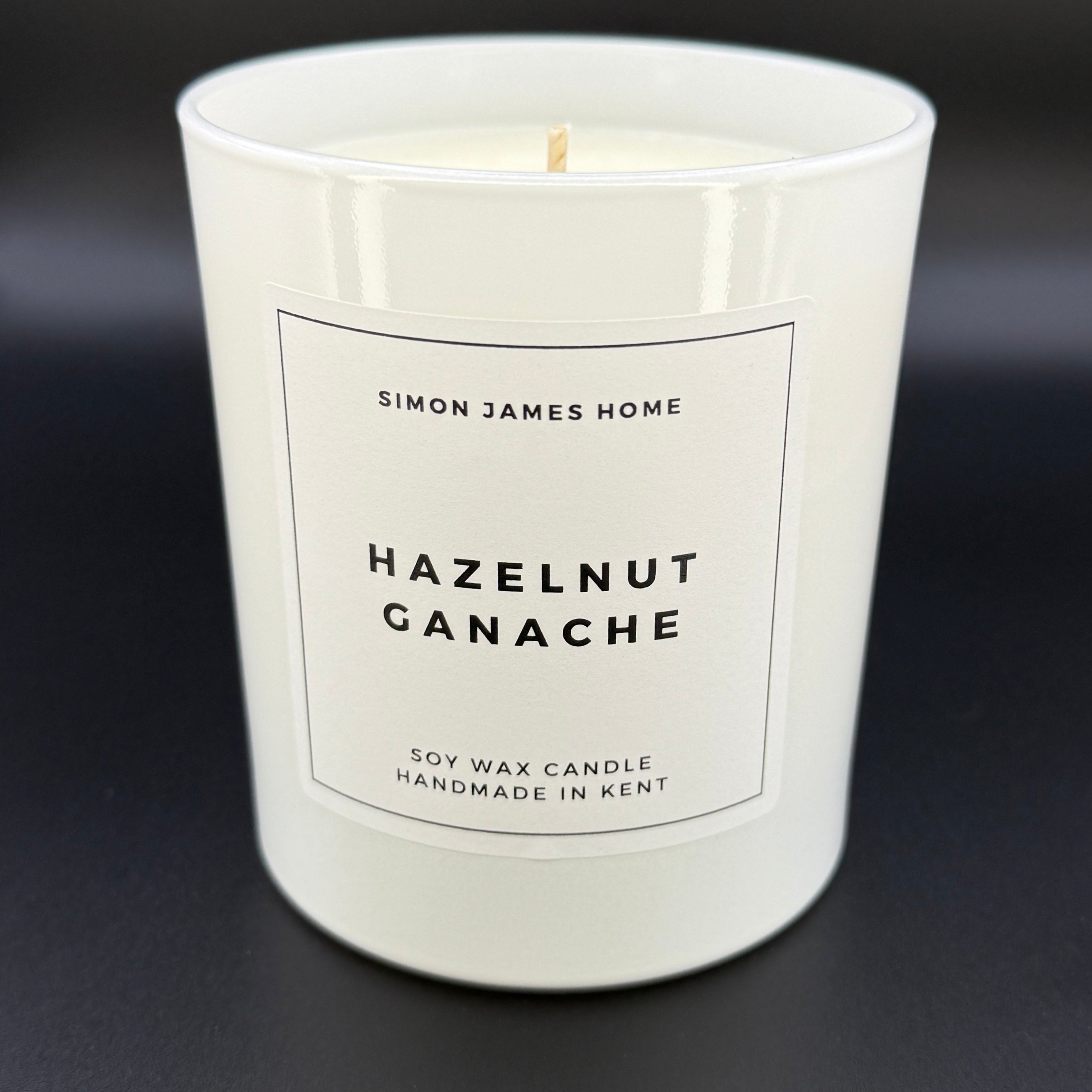 Hazelnut Ganache Handmade Soy Wax Candle - Simon James Home