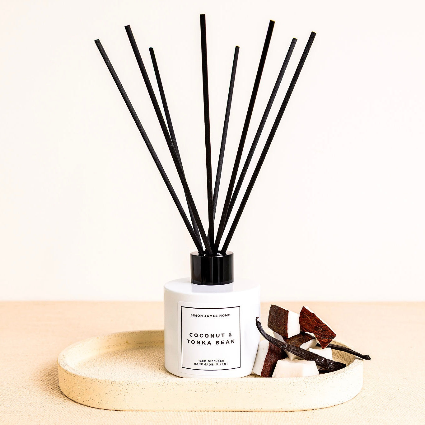Coconut & Tonka Bean Reed Diffuser - Simon James Home