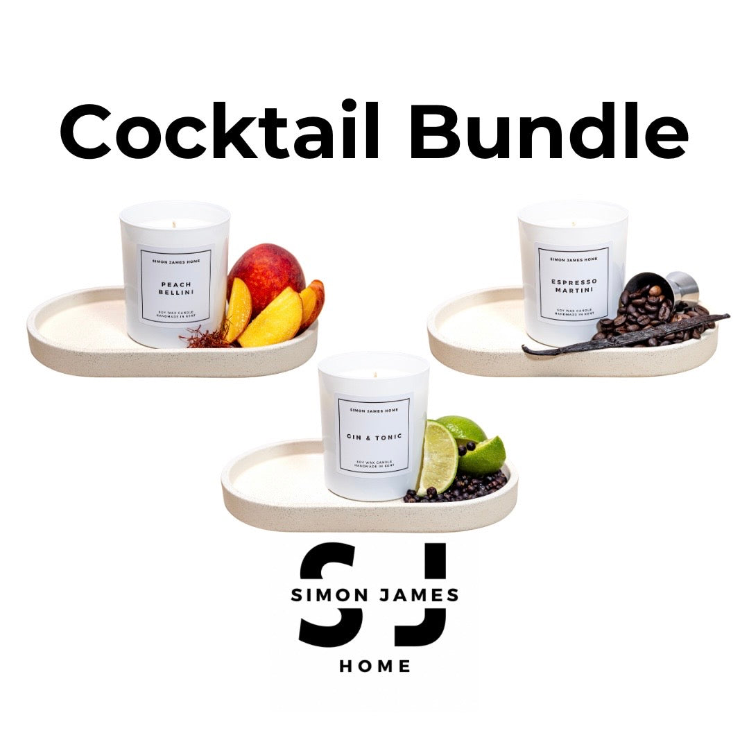 Cocktail Bundle - Espresso Martini, Gin & Tonic and Peach Bellini