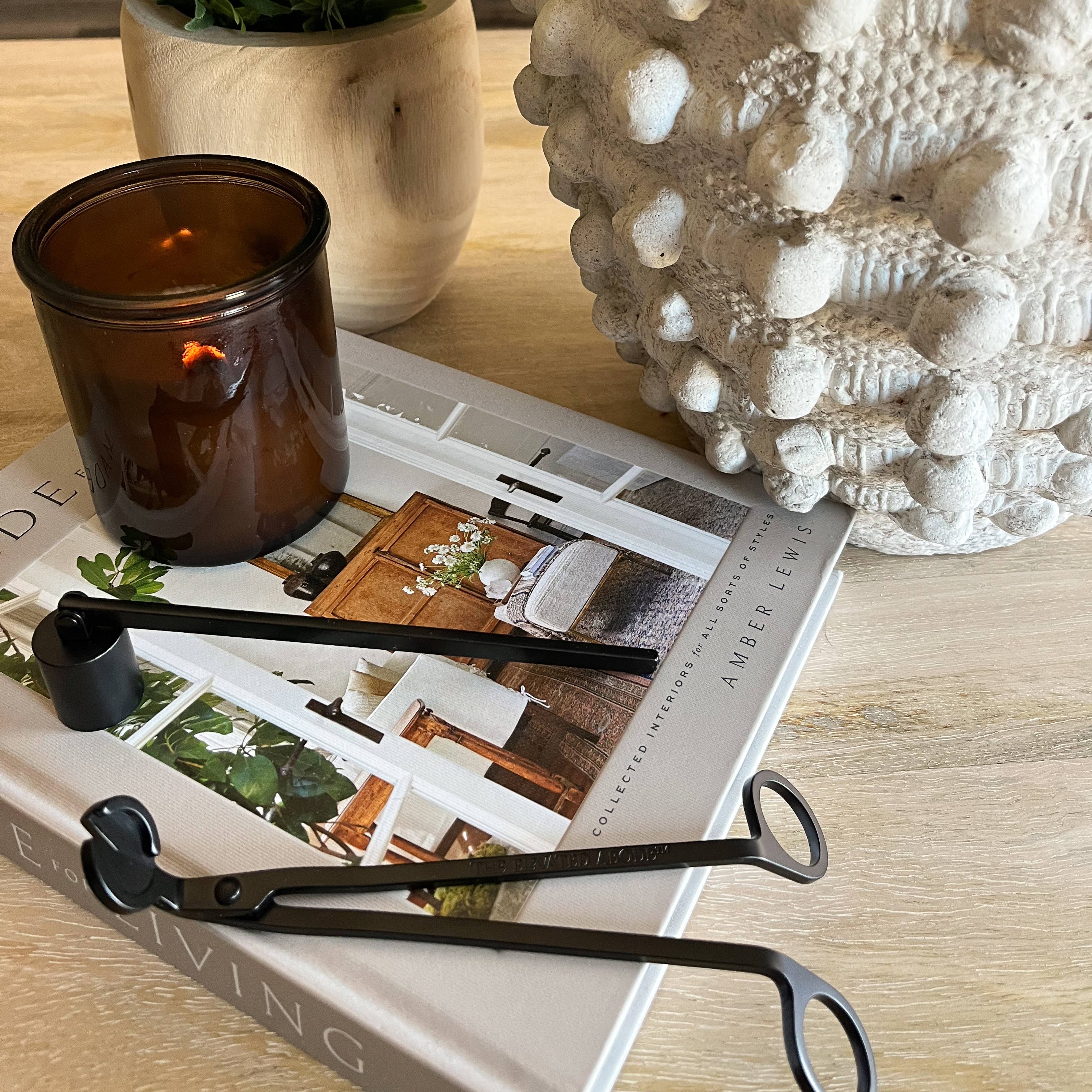 Matte Black Candle Accessory Kit - Simon James Home