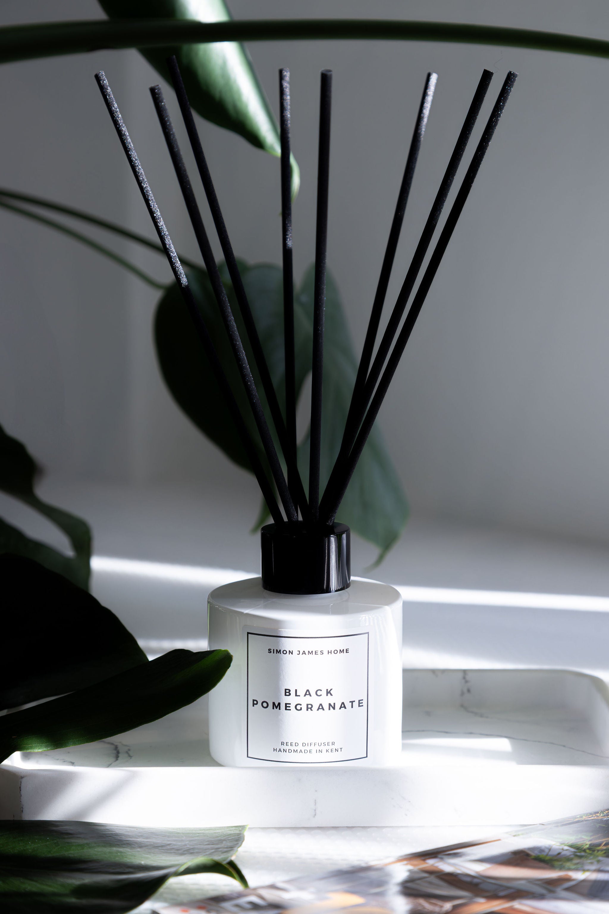 Black Pomegranate Reed Diffuser - Simon James Home