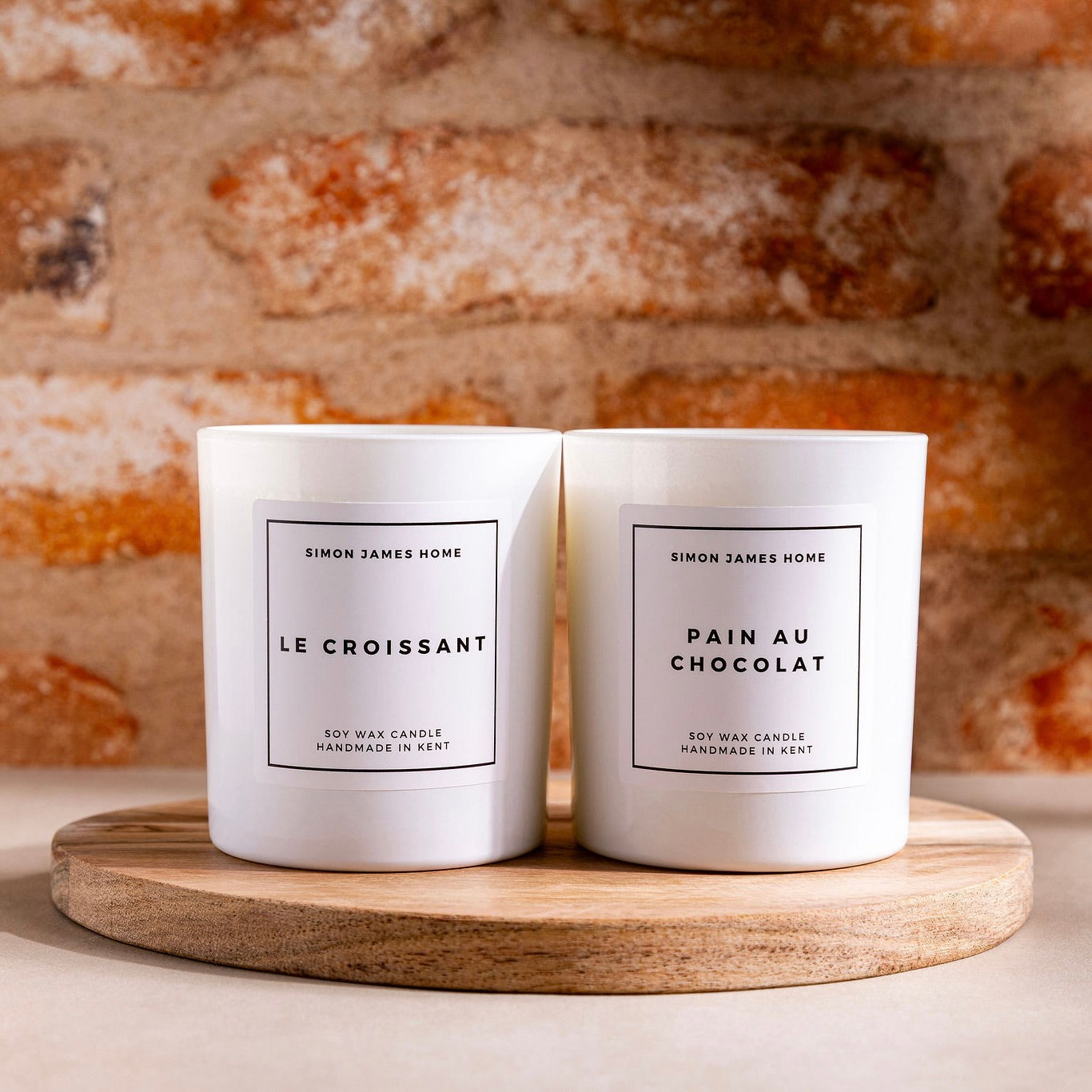 Bakery Candle Bundle - Le Croissant & Pain au Chocolat - Simon James Home