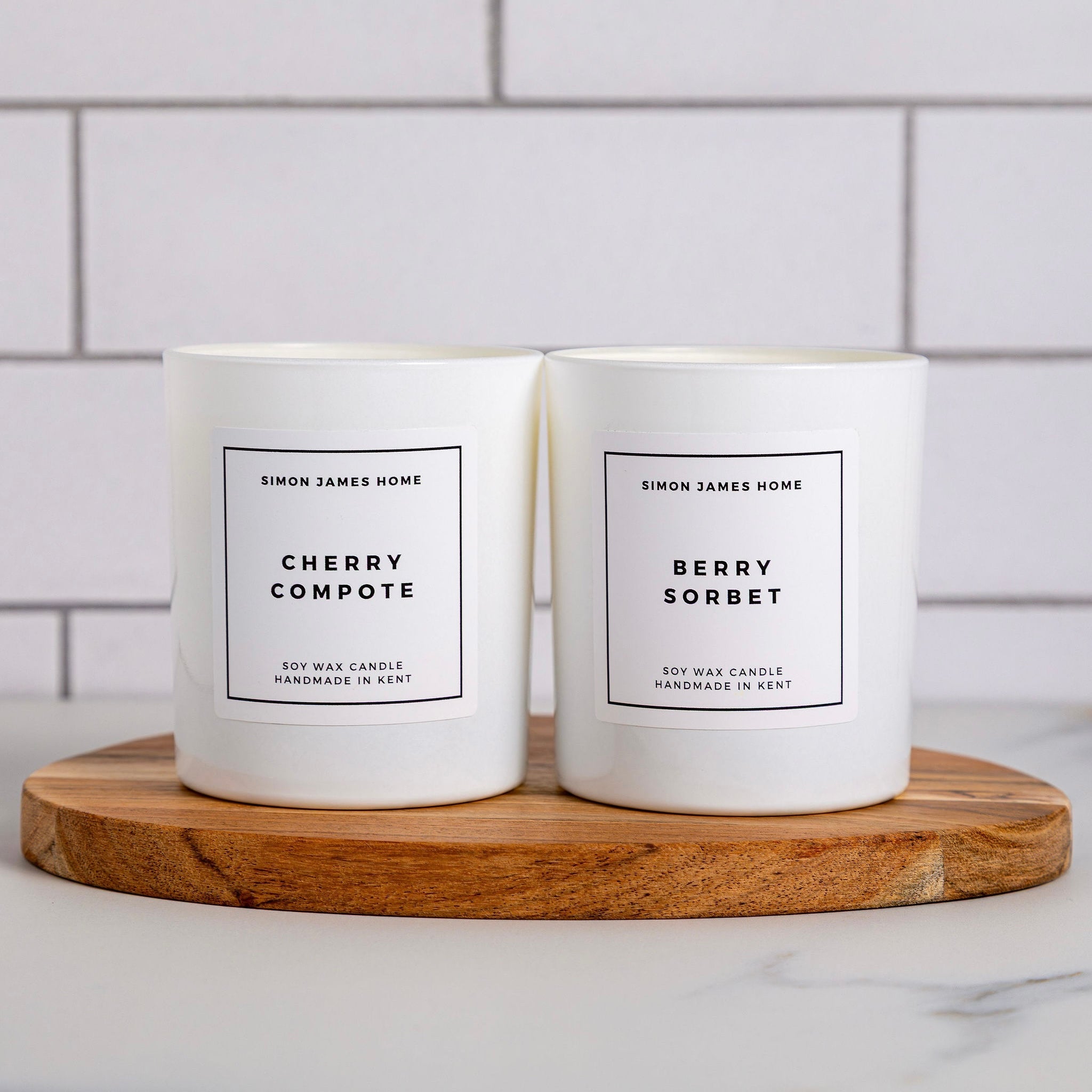Fruity Candle Bundle - Berry Sorbet & Cherry Compote - Simon James Home