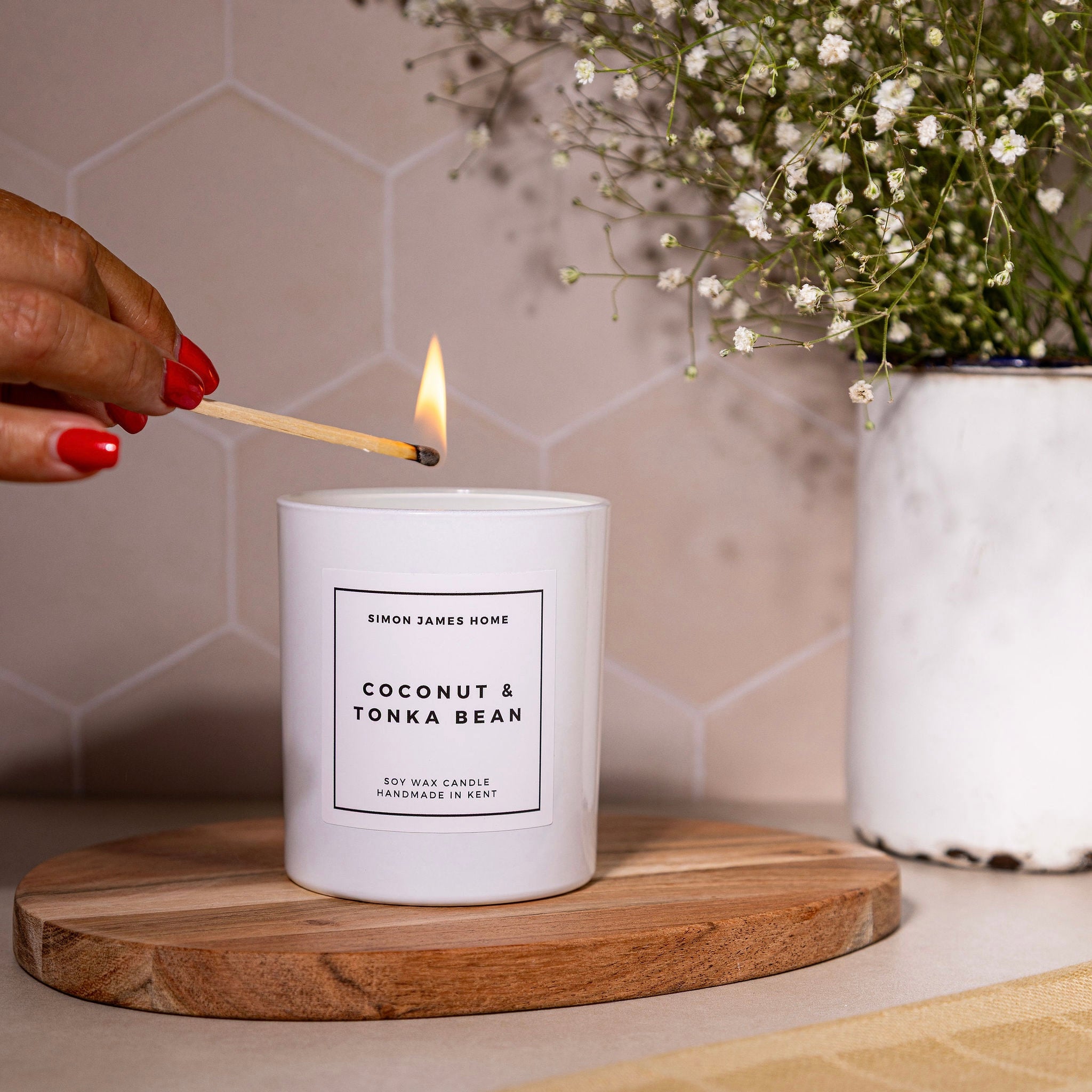 Sweet Candle Bundle - Coconut & Tonka Bean + Hazelnut Ganache - Simon James Home