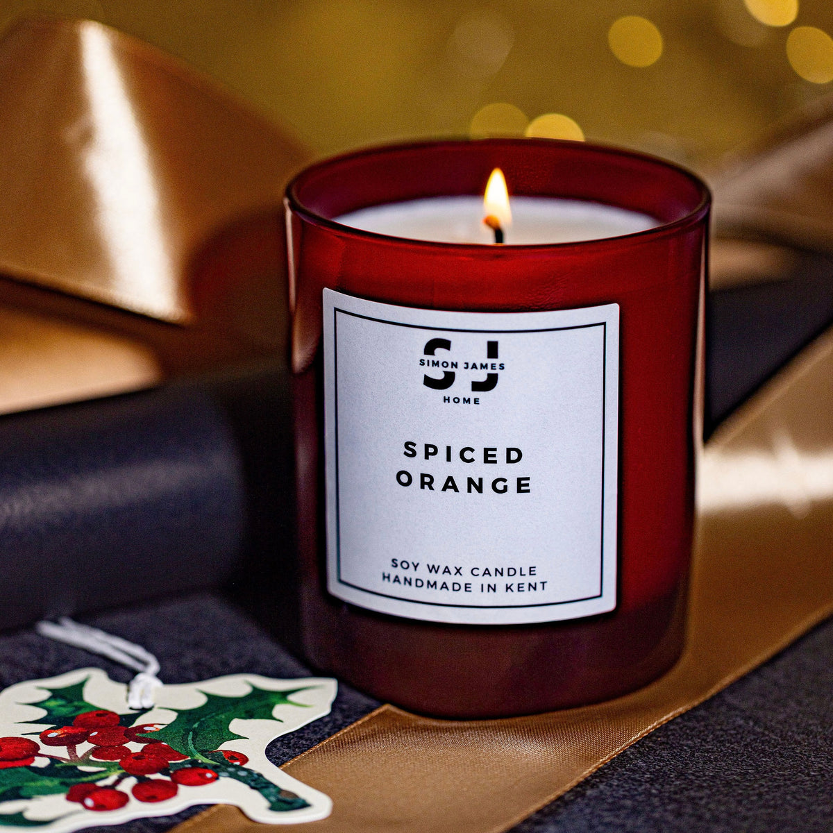 Spiced Orange Candle - Luxury Soy Wax