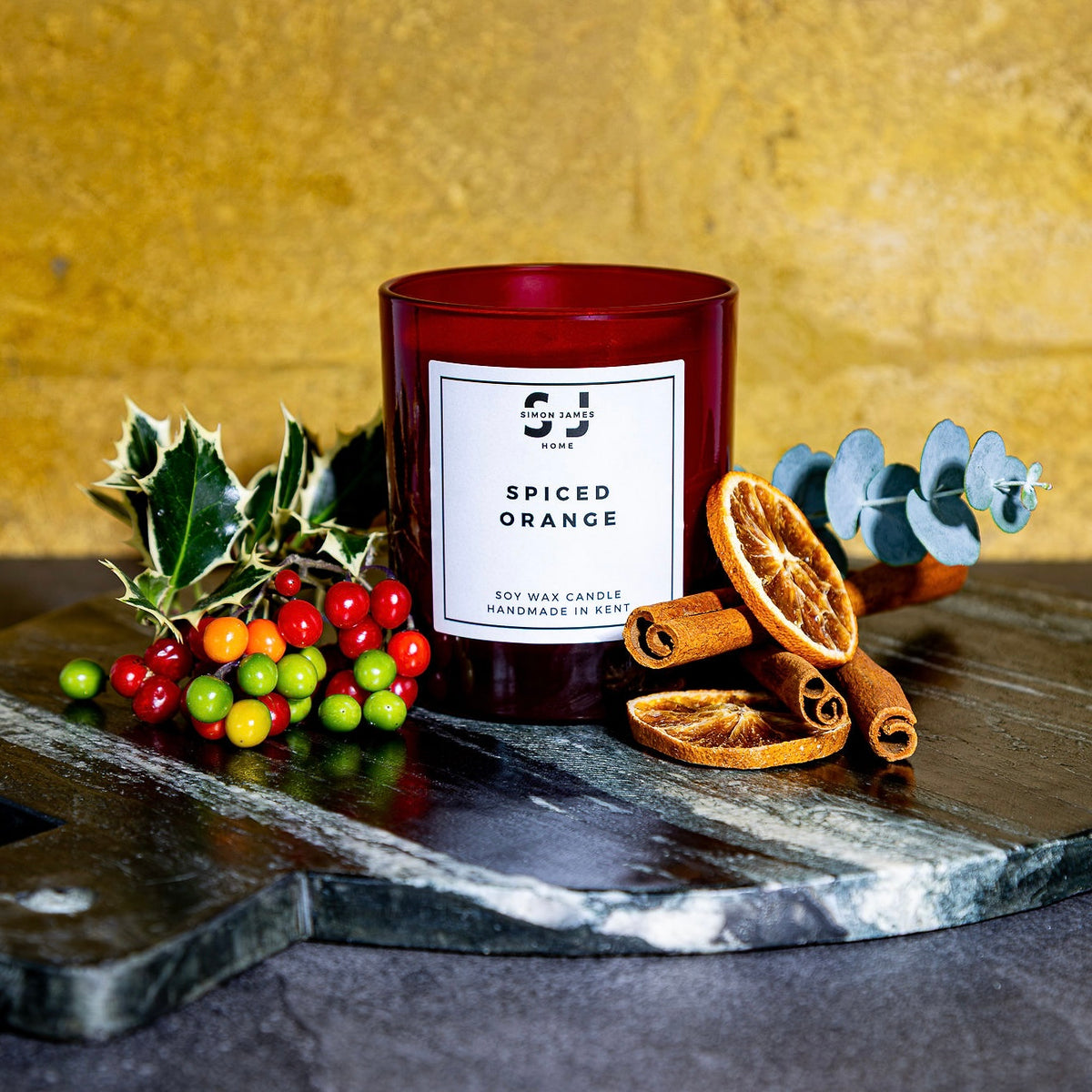 Spiced Orange Candle - Luxury Soy Wax