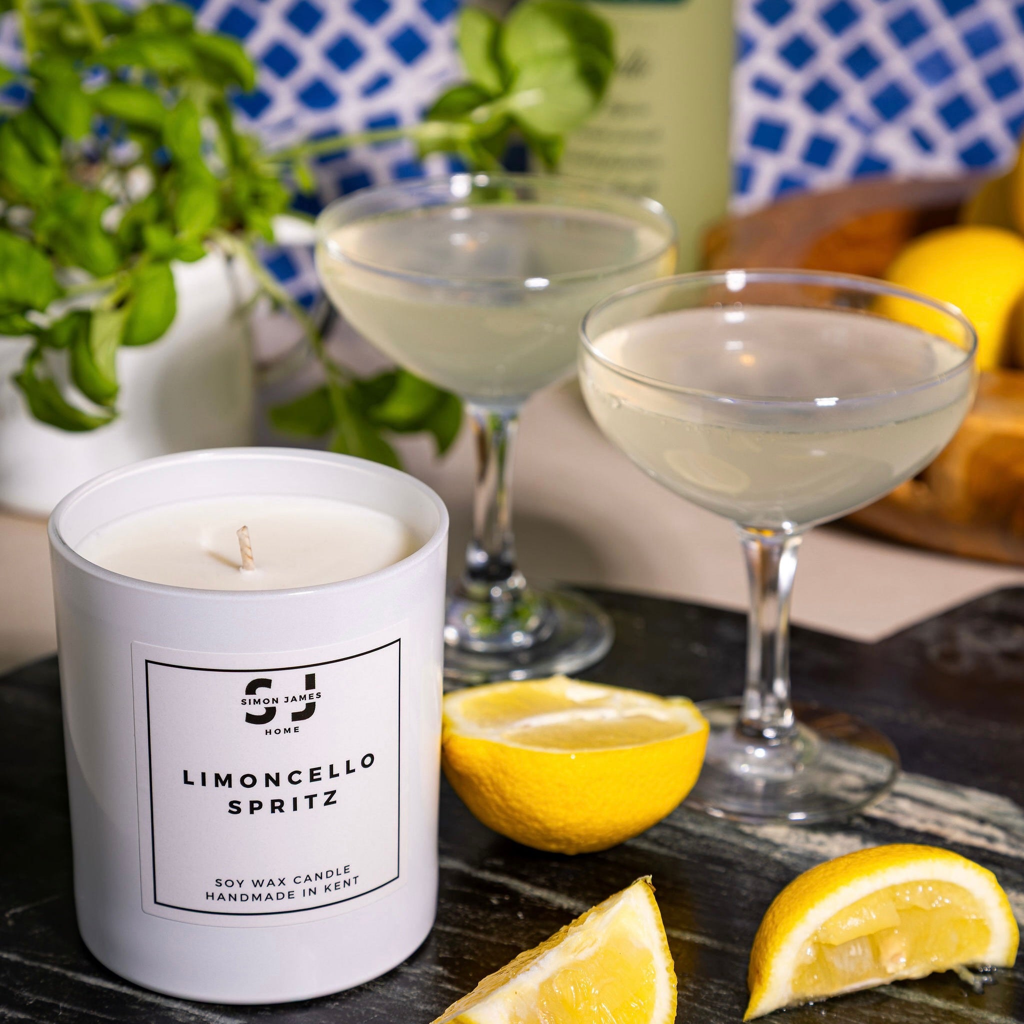 Limoncello Spritz Candle - Luxury Soy Wax - Simon James Home