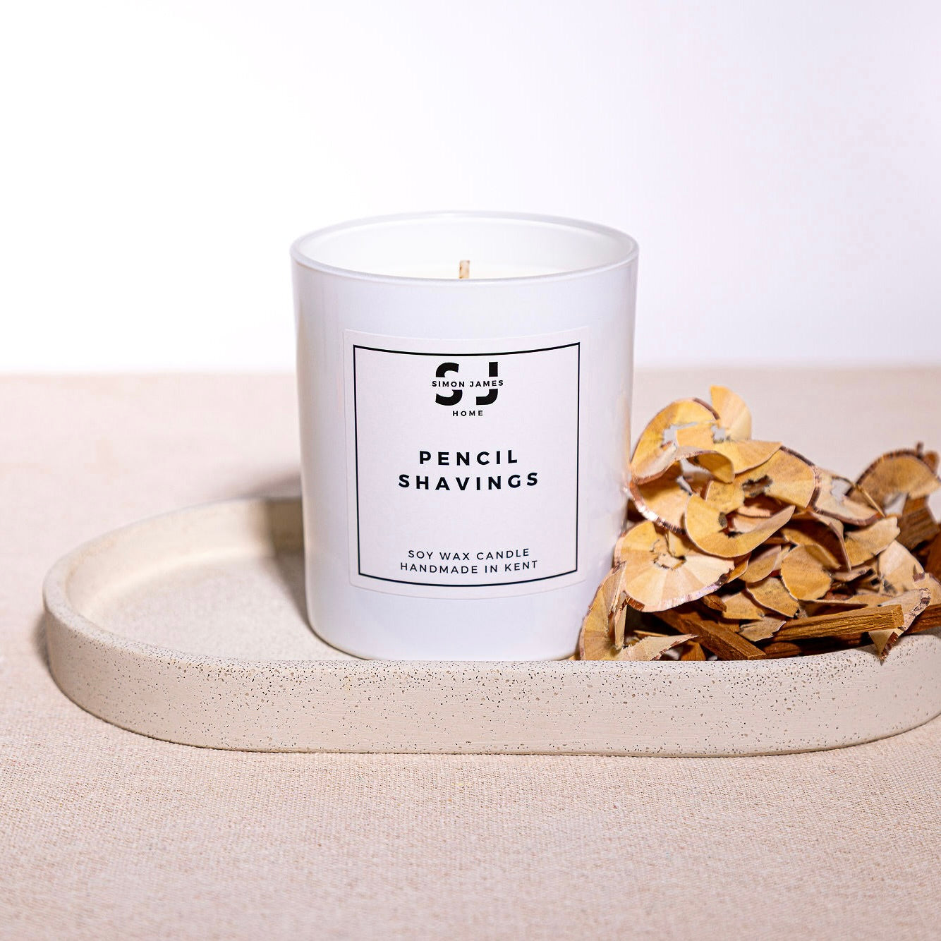 Pencil Shavings Candle - Luxury Soy Wax - Simon James Home