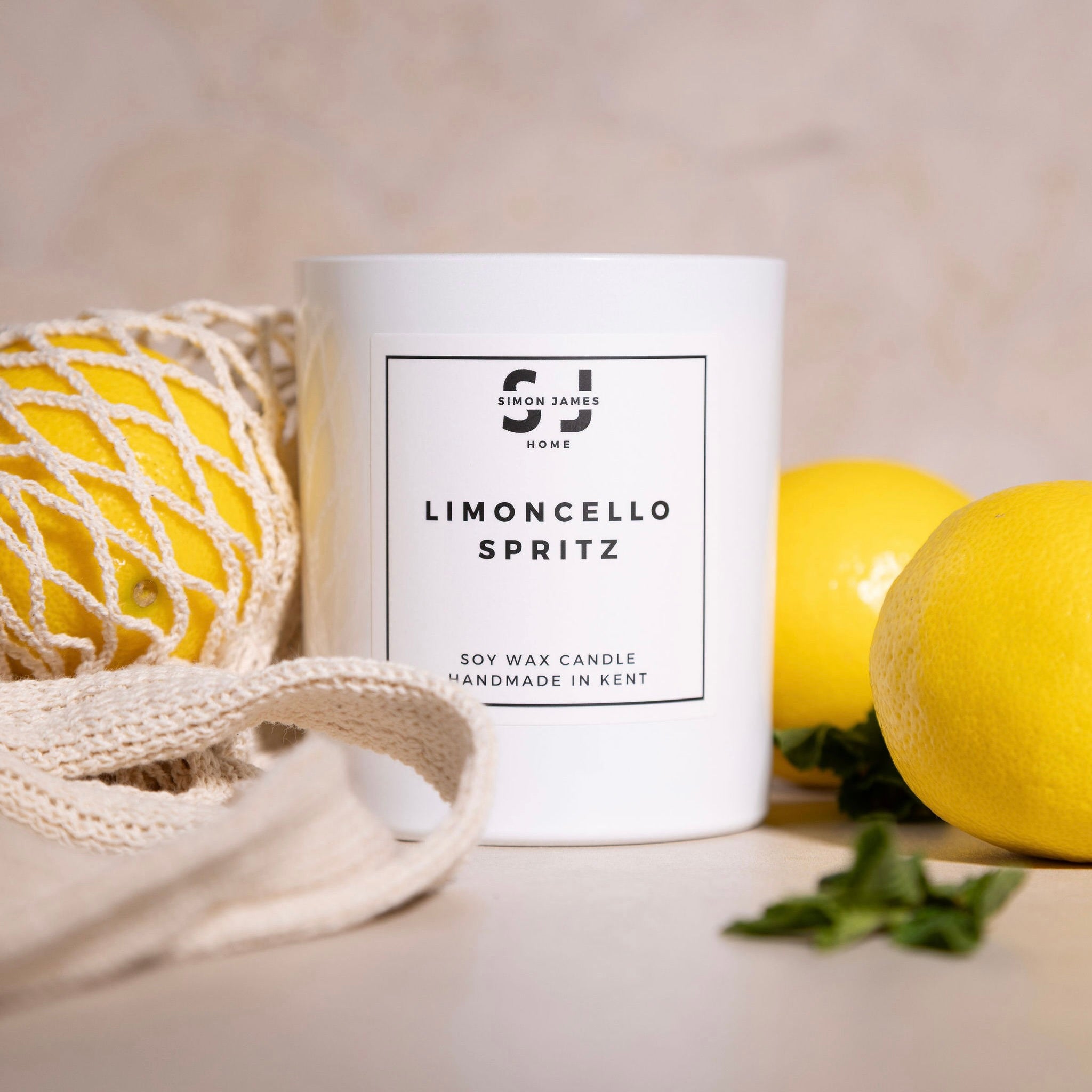 Limoncello Spritz Candle - Luxury Soy Wax - Simon James Home