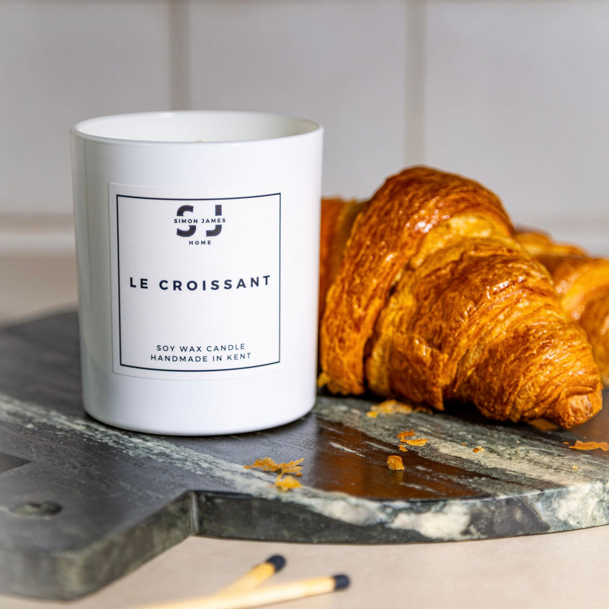 Le Croissant Candle - Handmade Soy Wax - The Ultimate Croissant Candle