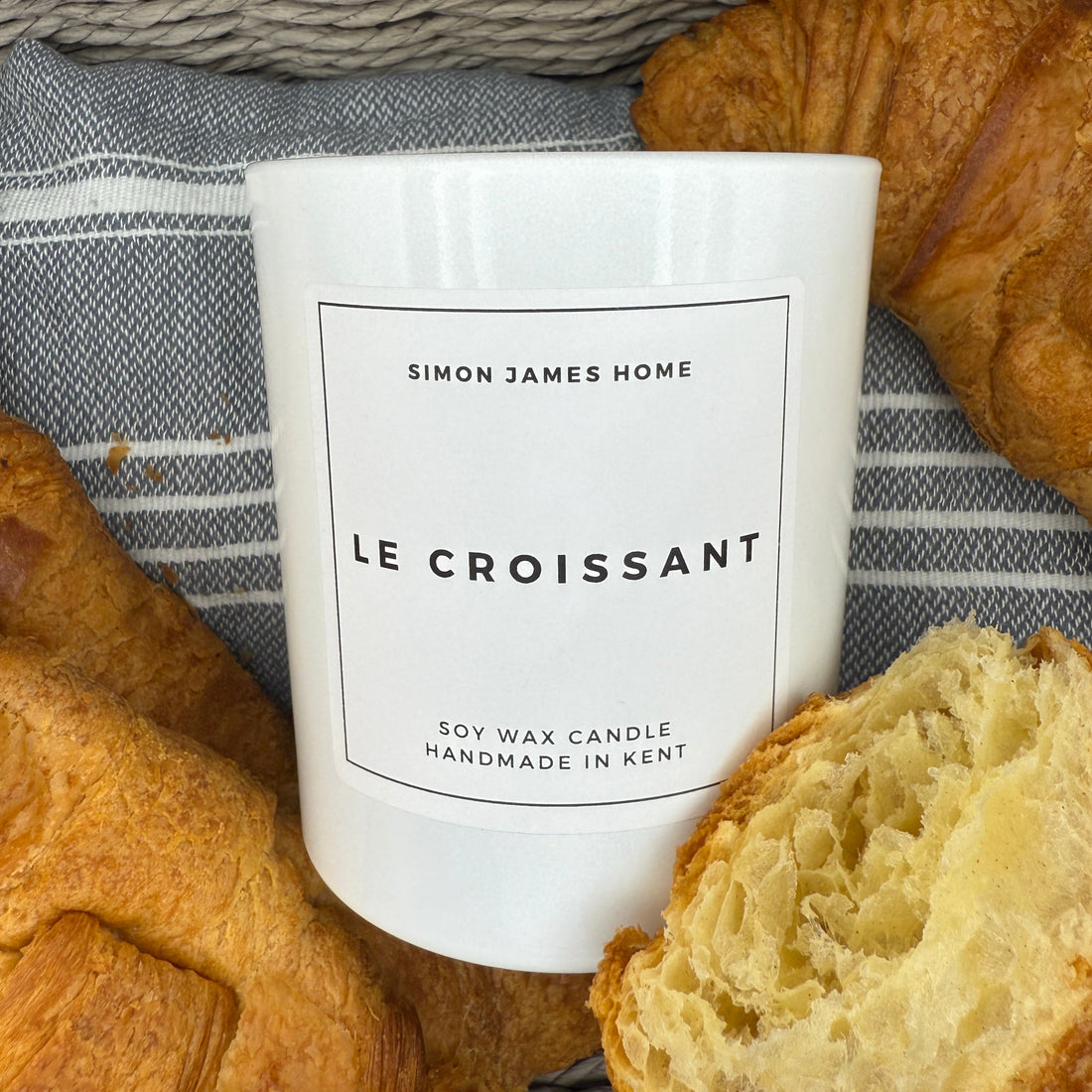 Indulge Your Senses with Our Viral Croissant Candle and Pain au Chocolat Candle