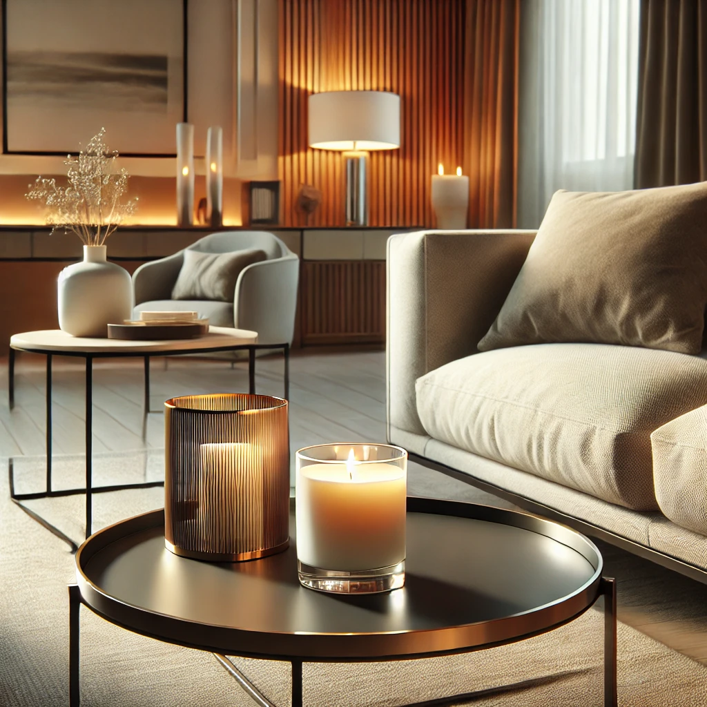 Stunning Minimalist Home Decor With Candles image