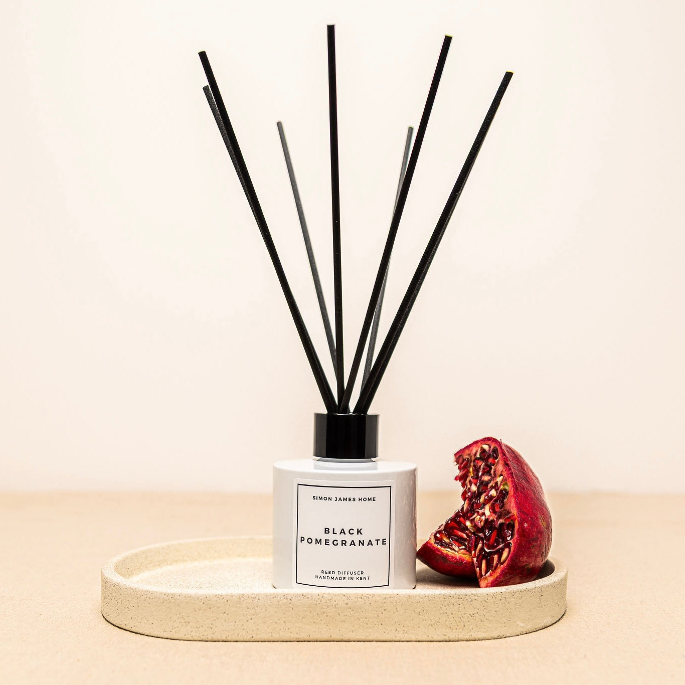 Black Pomegranate Reed Diffuser - Simon James Home