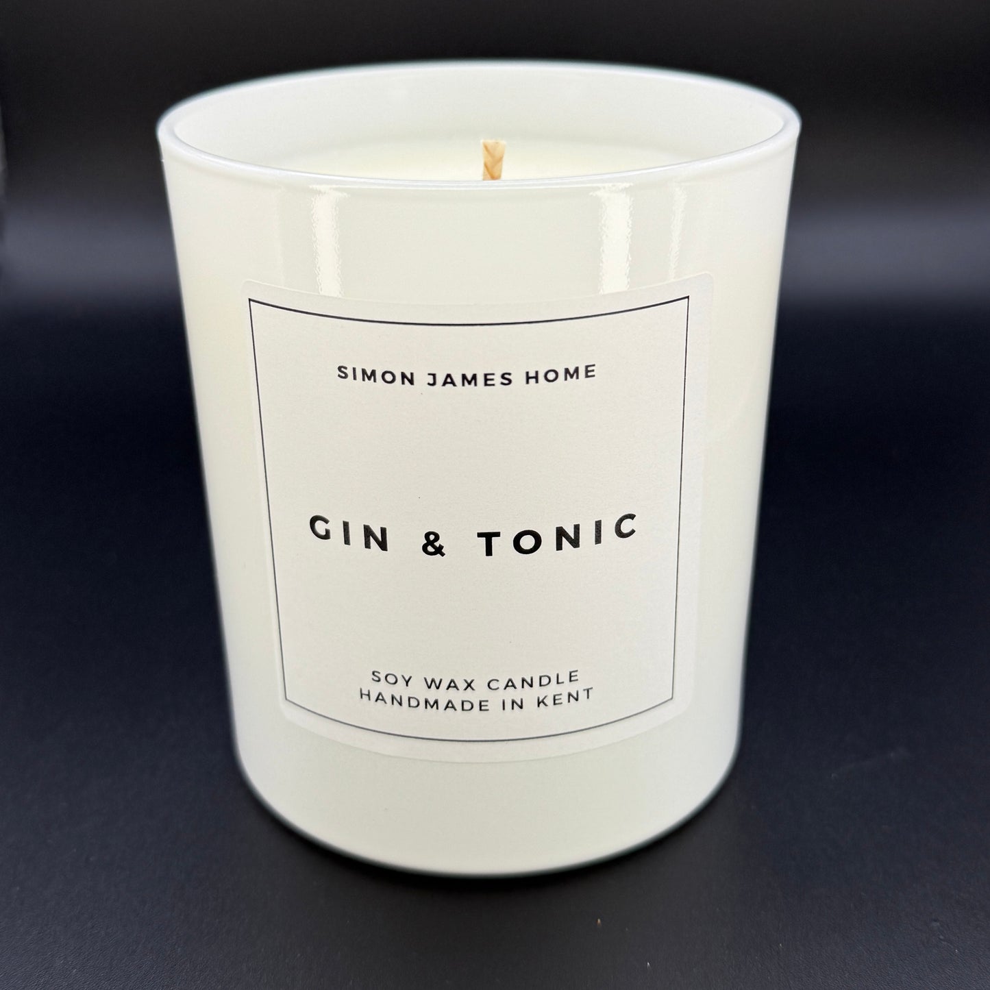 Gin & Tonic Handmade Soy Wax Candle - Simon James Home