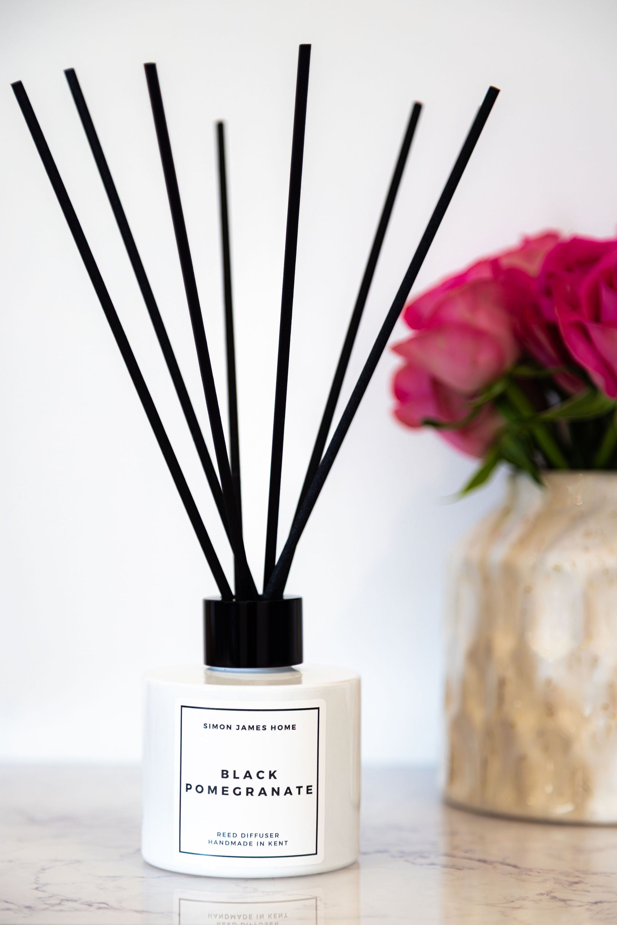 Black Pomegranate Reed Diffuser - Simon James Home