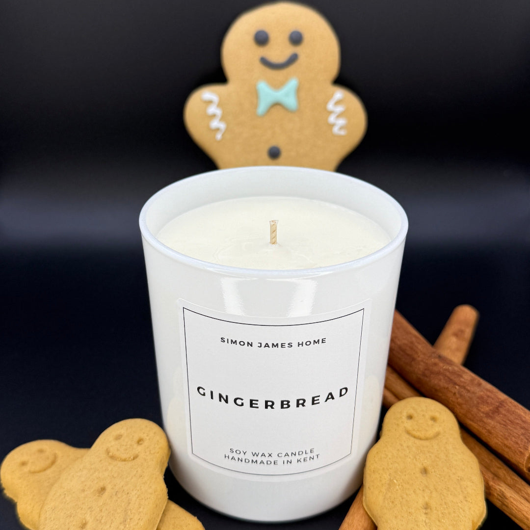 Gingerbread Handmade Soy Wax Candle - Simon James Home
