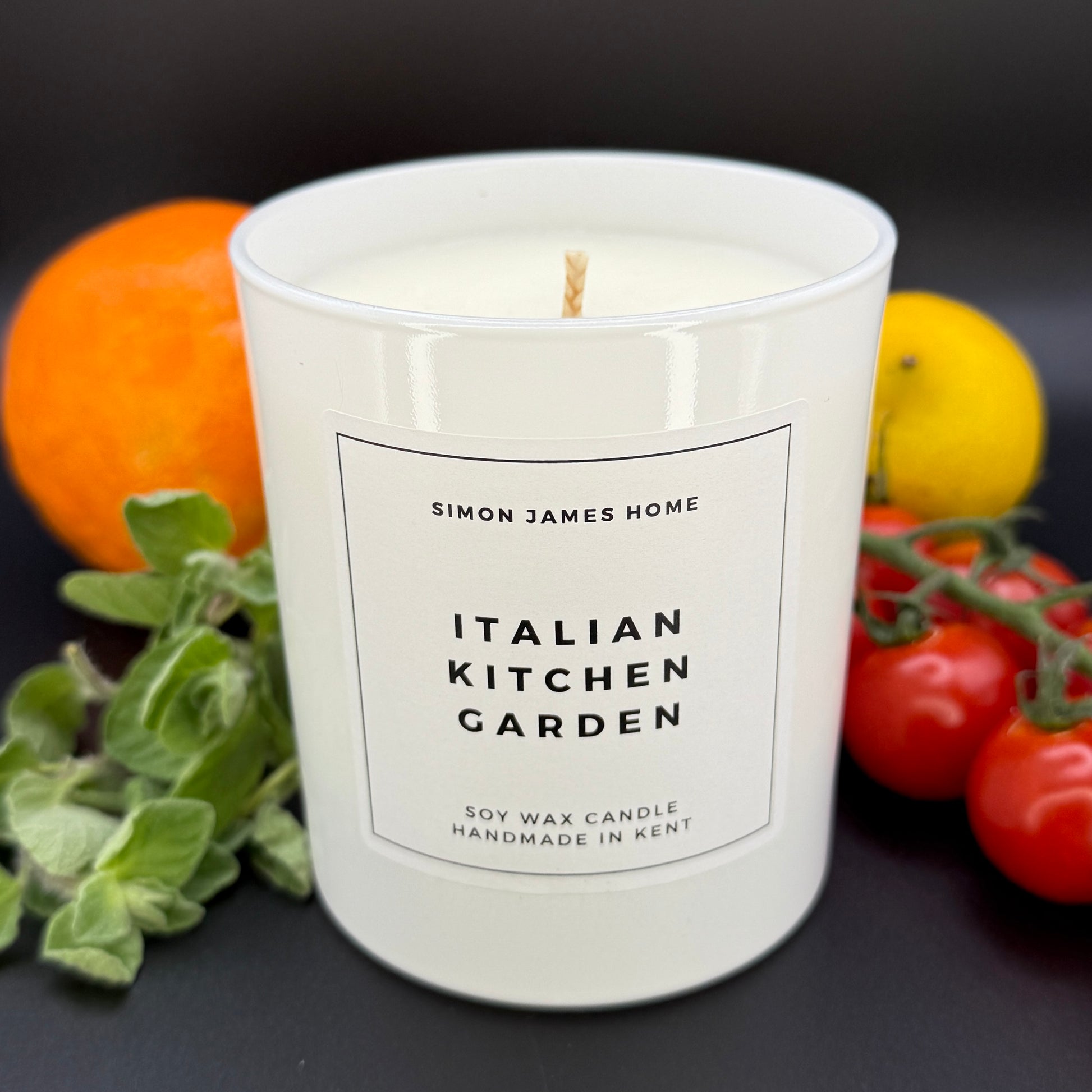 Italian Kitchen Garden Handmade Soy Wax Candle - Simon James Home