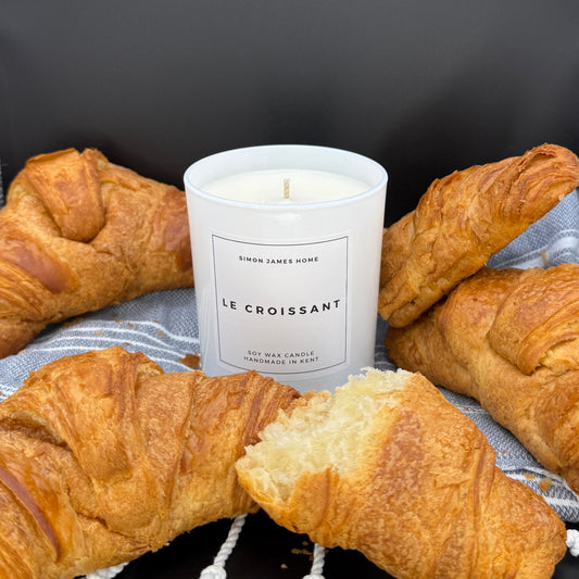 Croissant candle - Le Croissant Handmade Soy Wax Candle by Simon James Home