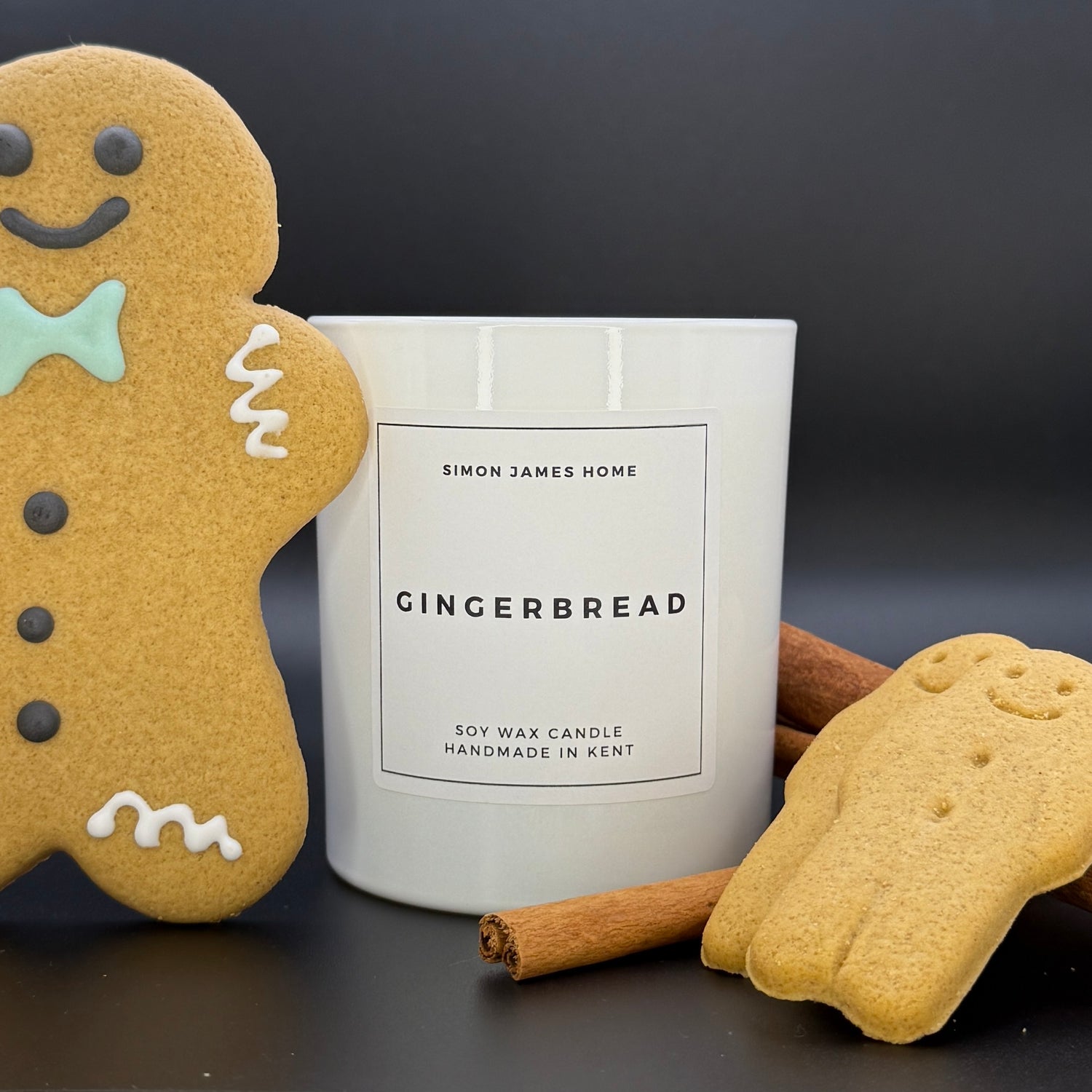 Gingerbread Handmade Soy Wax Candle - Simon James Home