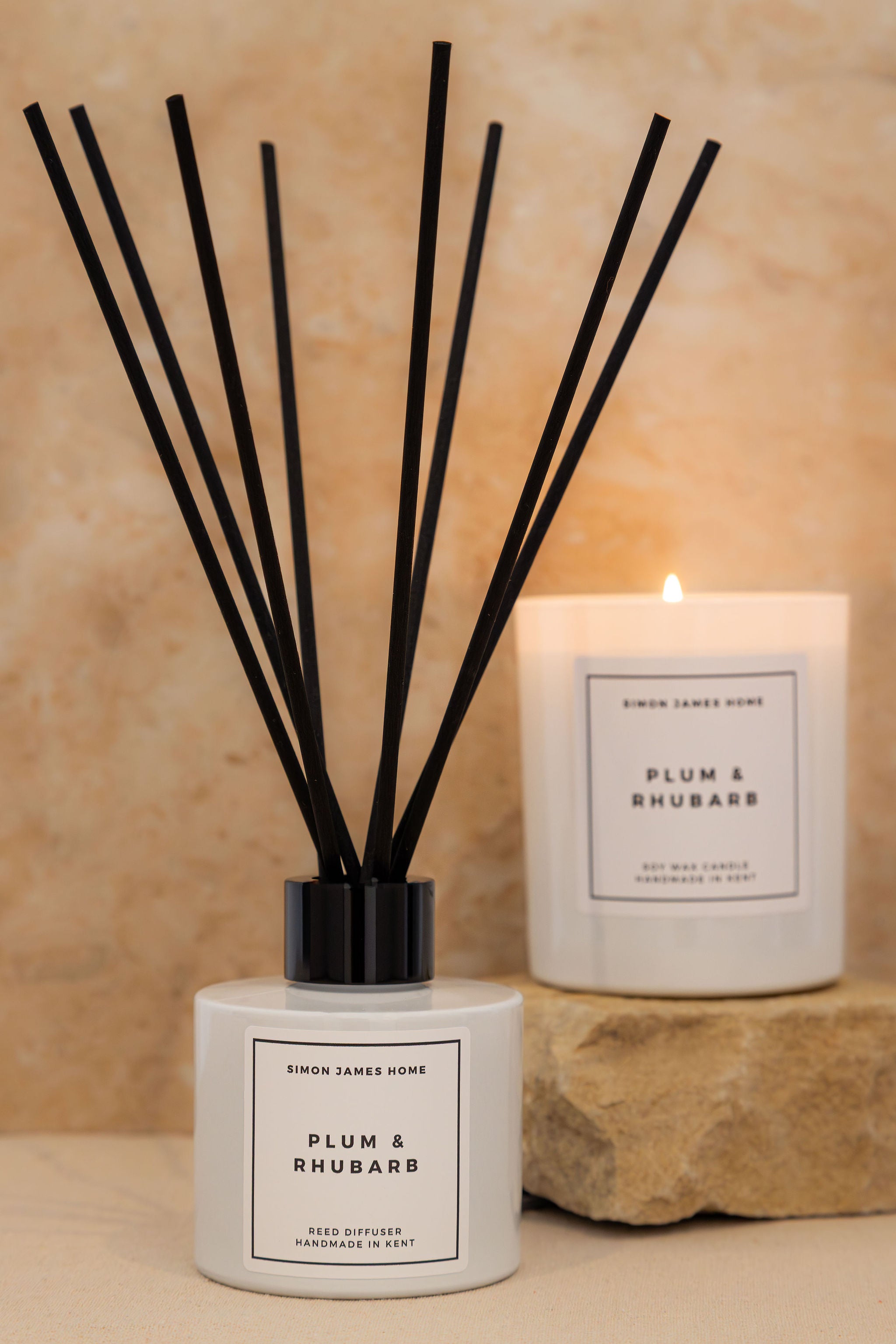 Plum & Rhubarb Reed Diffuser - Simon James Home
