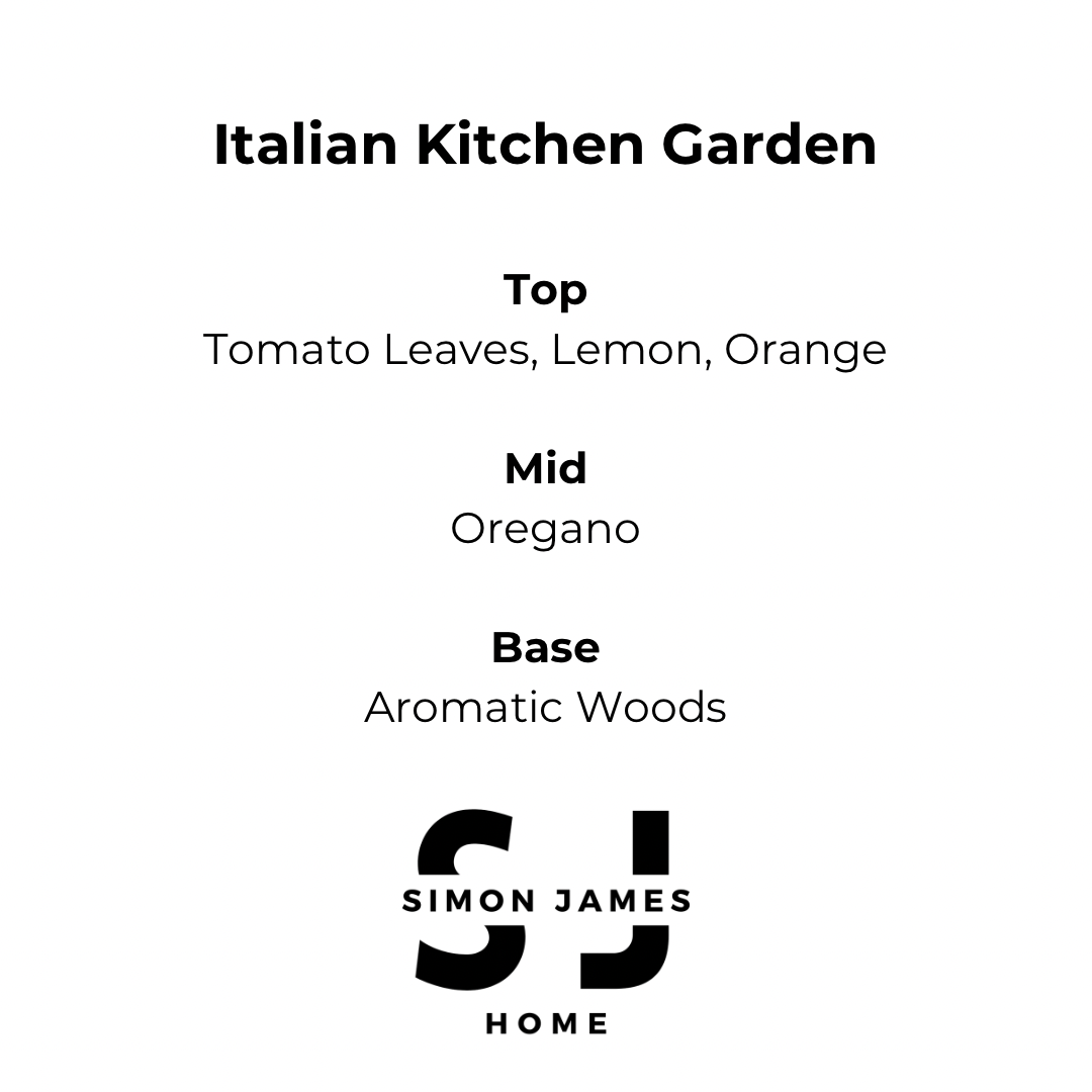 Italian Kitchen Garden Handmade Soy Wax Candle - Simon James Home