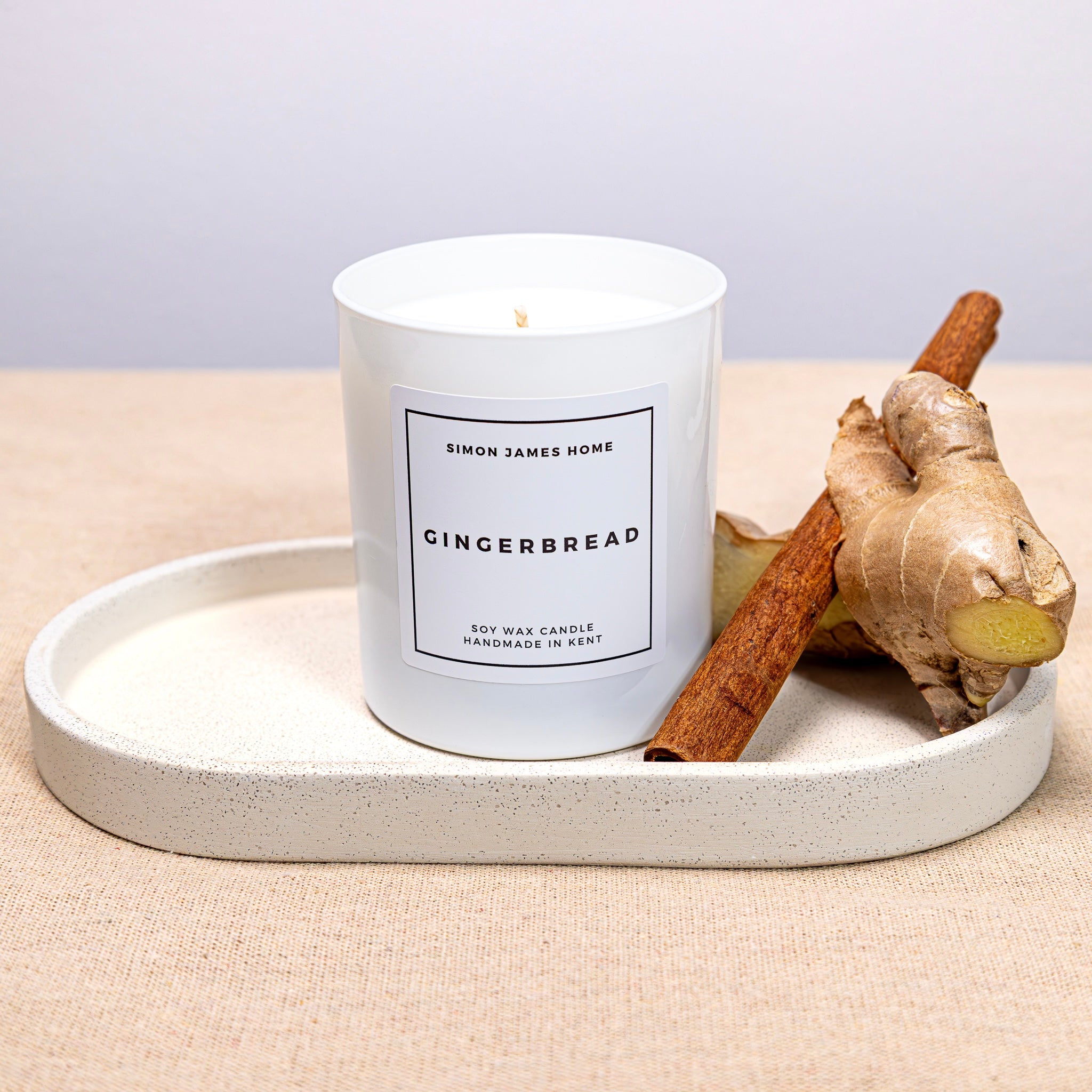 Gingerbread Handmade Soy Wax Candle - Simon James Home