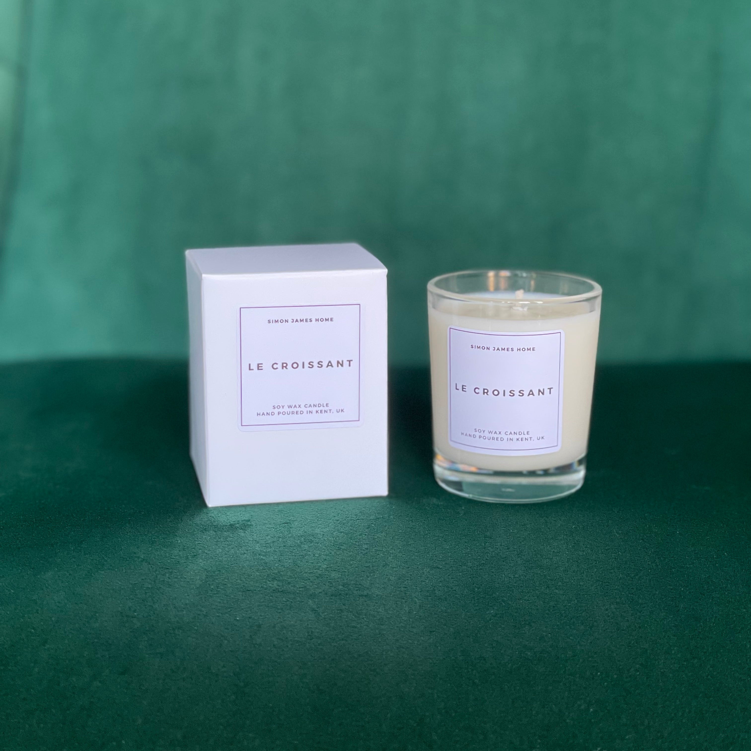 Croissant candle - Le Croissant Handmade Soy Wax Candle by Simon James Home