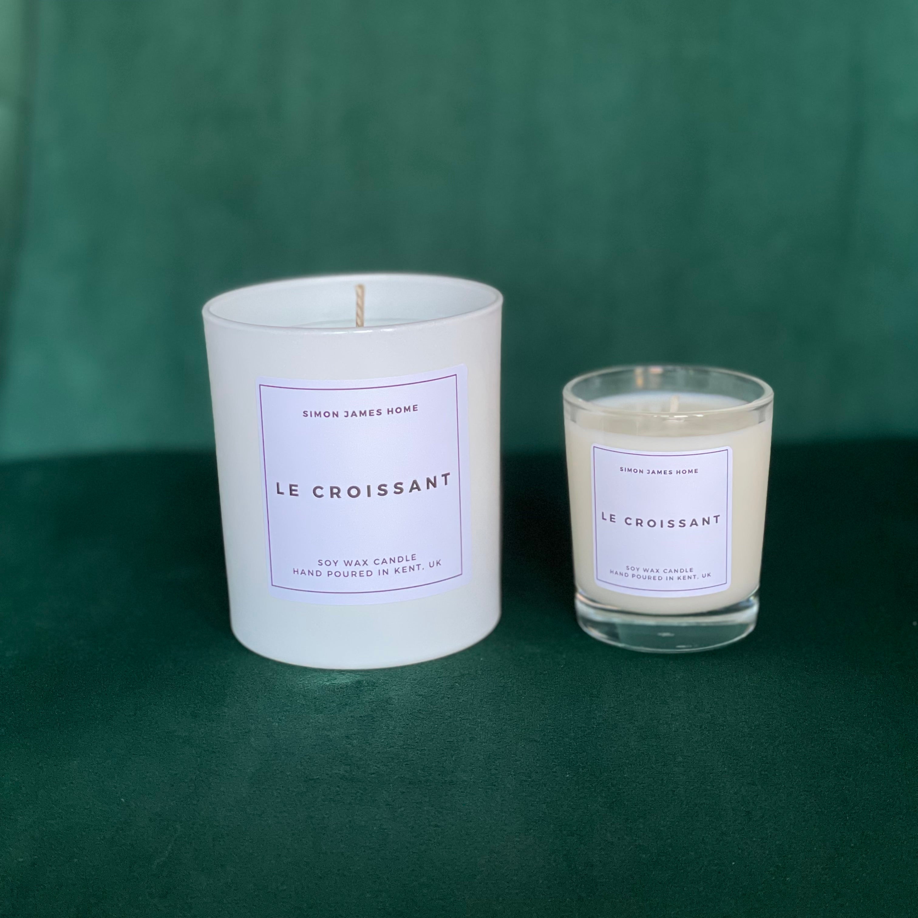 Croissant candle - Le Croissant Handmade Soy Wax Candle by Simon James Home