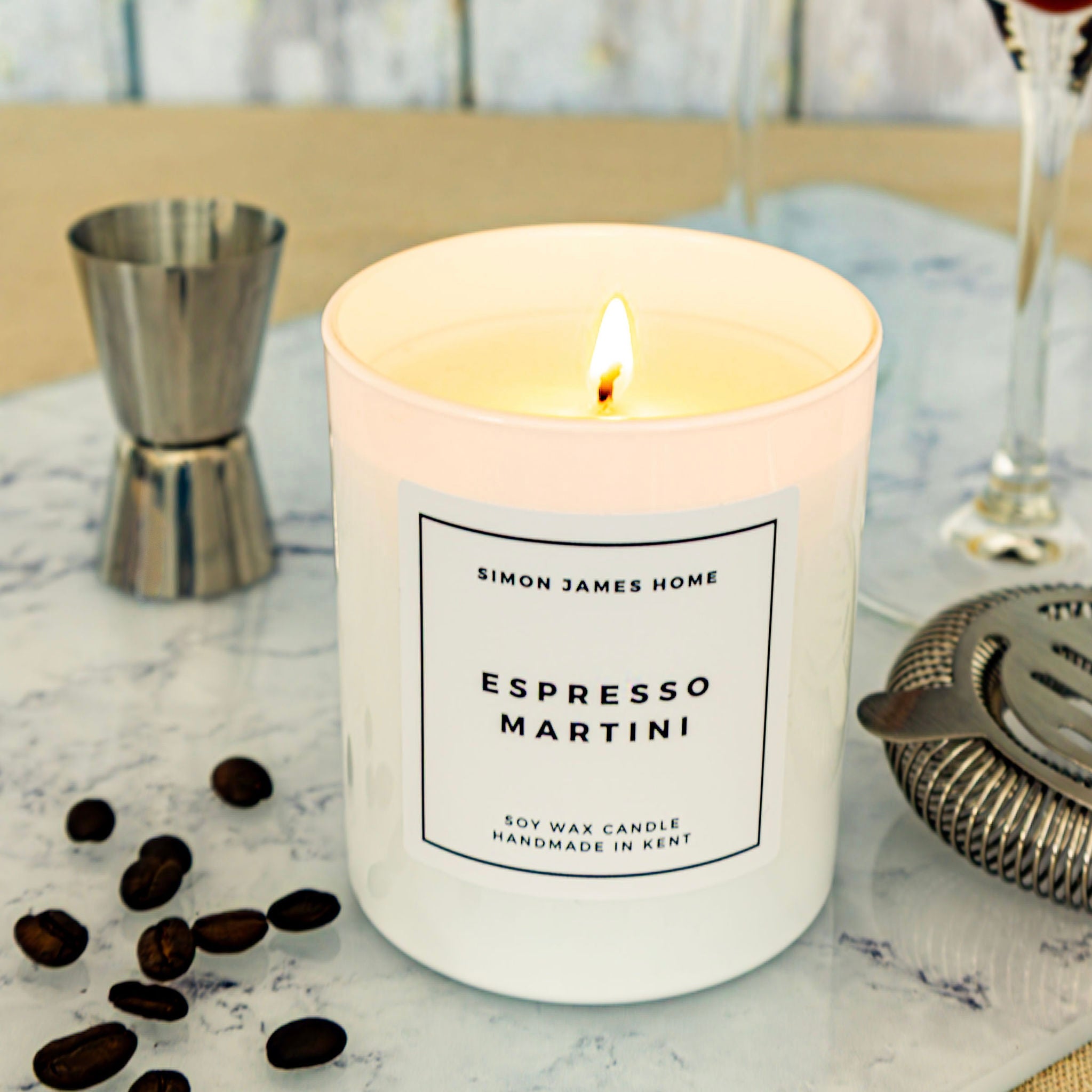 Espresso Martini Handmade Soy Wax Candle - Simon James Home