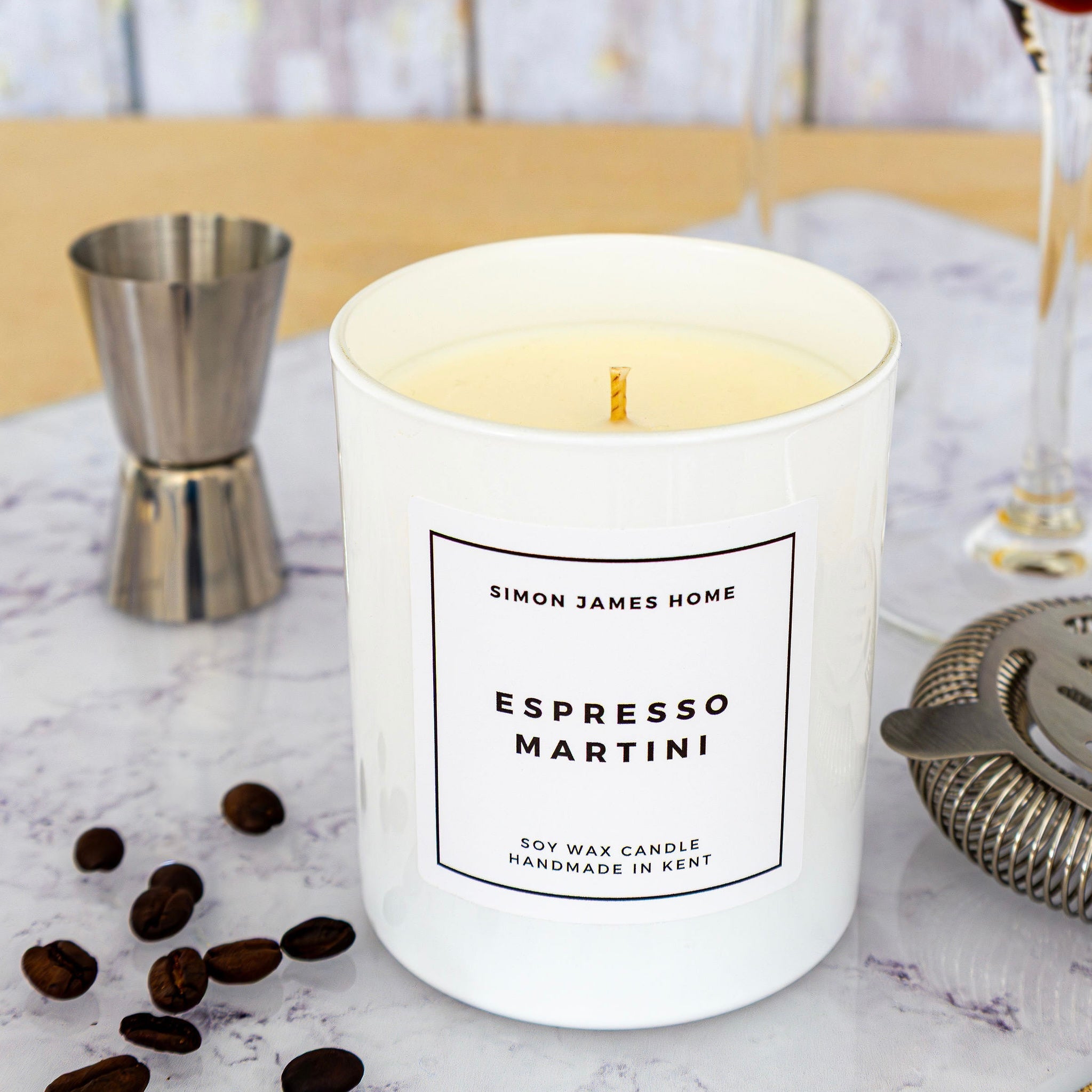 Espresso Martini Handmade Soy Wax Candle - Simon James Home