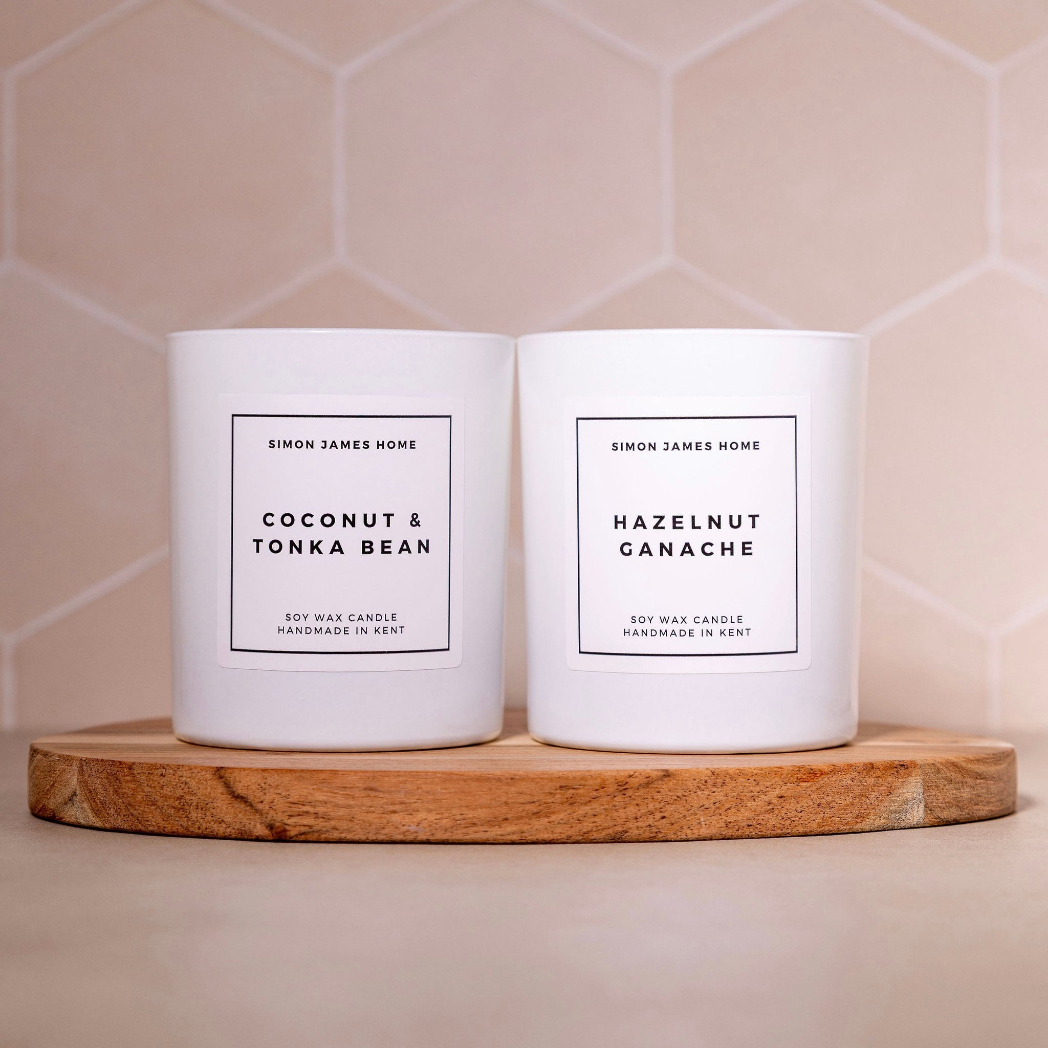 Sweet Candle Bundle - Coconut & Tonka Bean + Hazelnut Ganache - Simon James Home