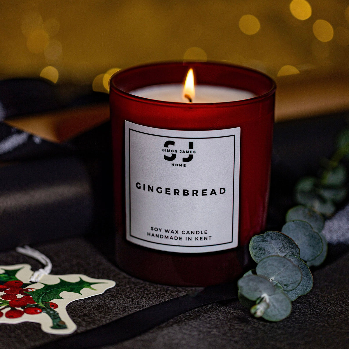Gingerbread Candle - Luxury Soy Wax - Simon James Home