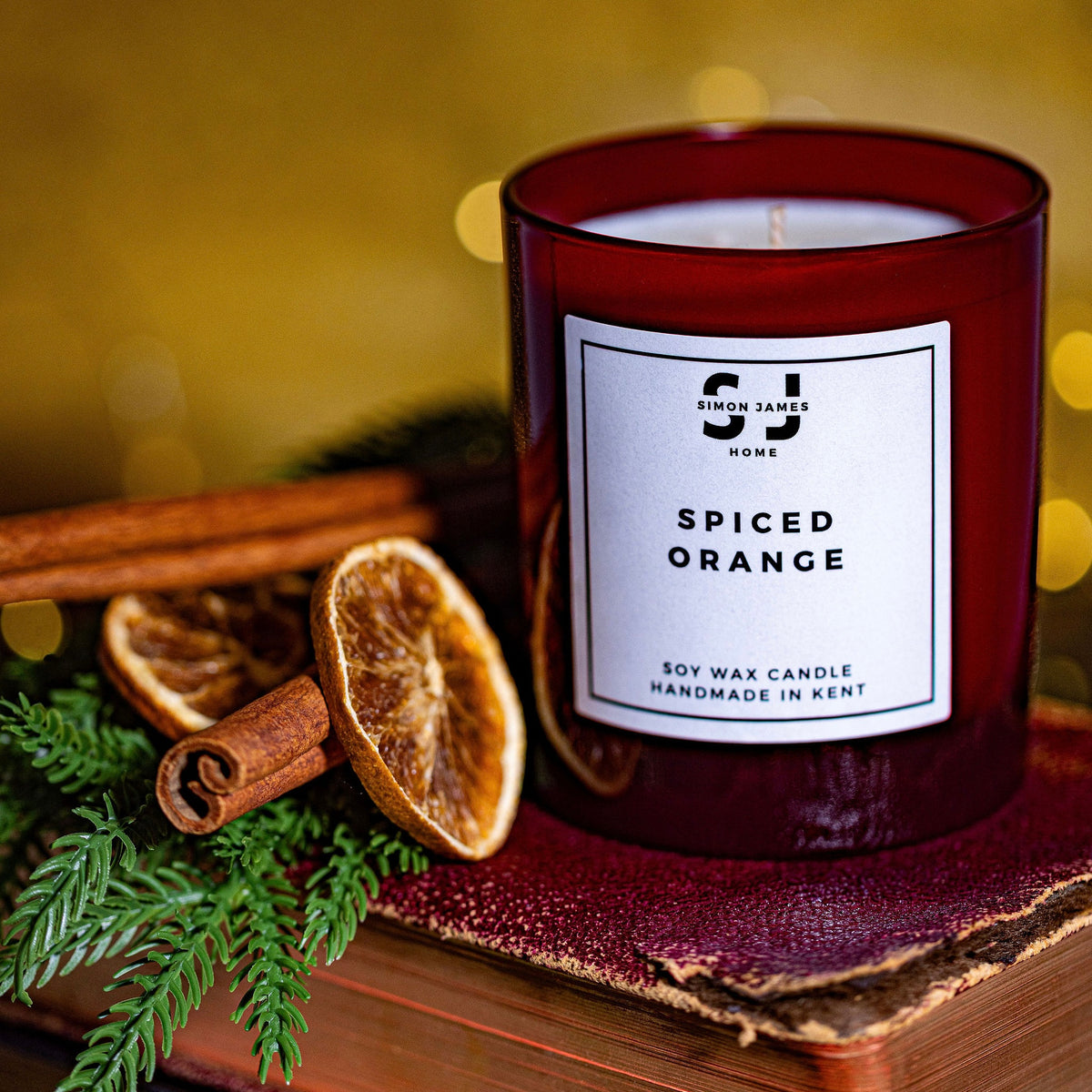 Spiced Orange Candle - Luxury Soy Wax