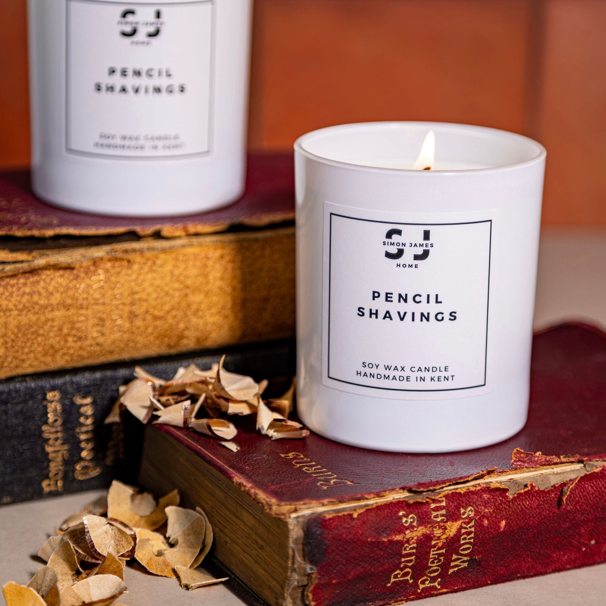 Pencil Shavings Candle - Luxury Soy Wax - Simon James Home