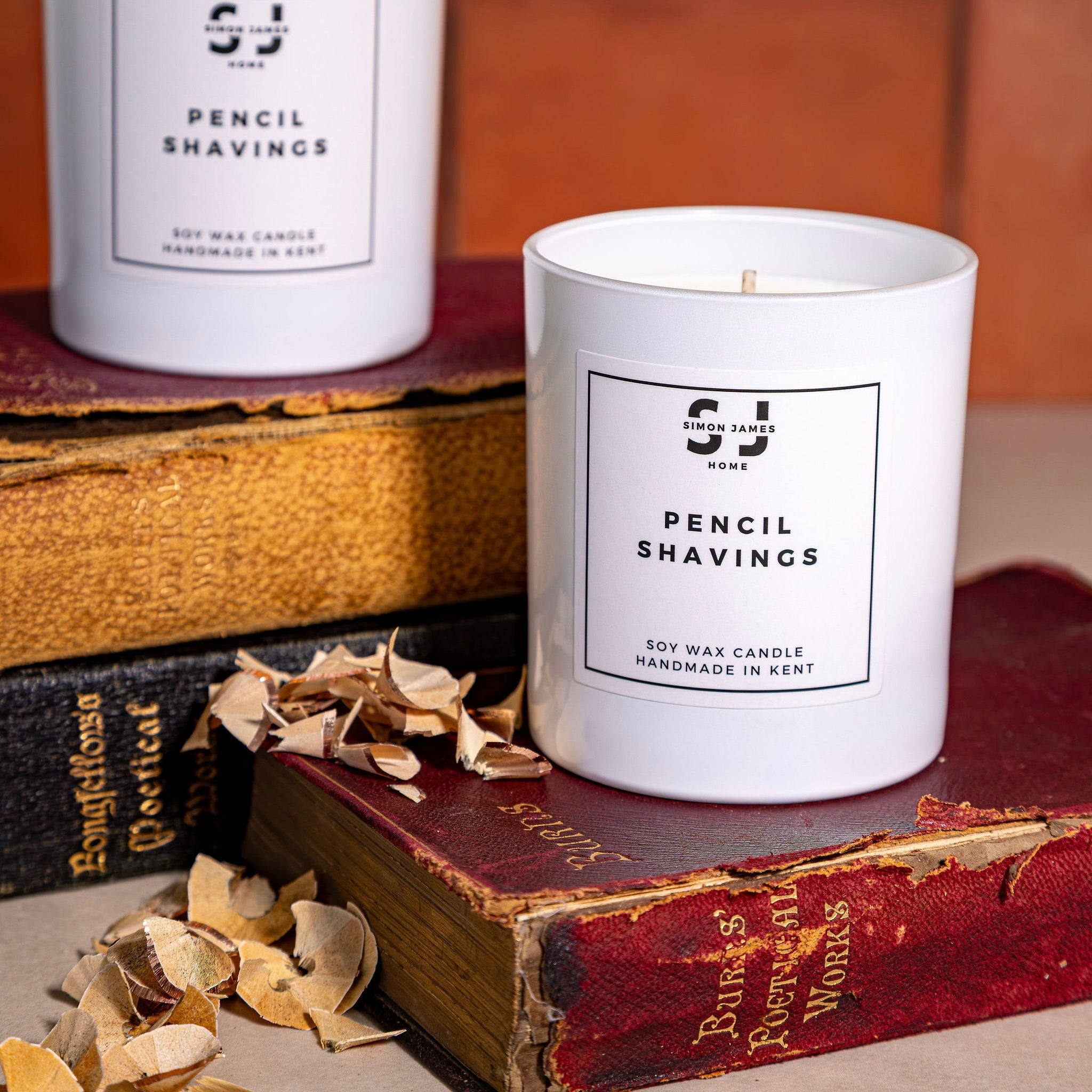 Pencil Shavings Candle - Luxury Soy Wax - Simon James Home