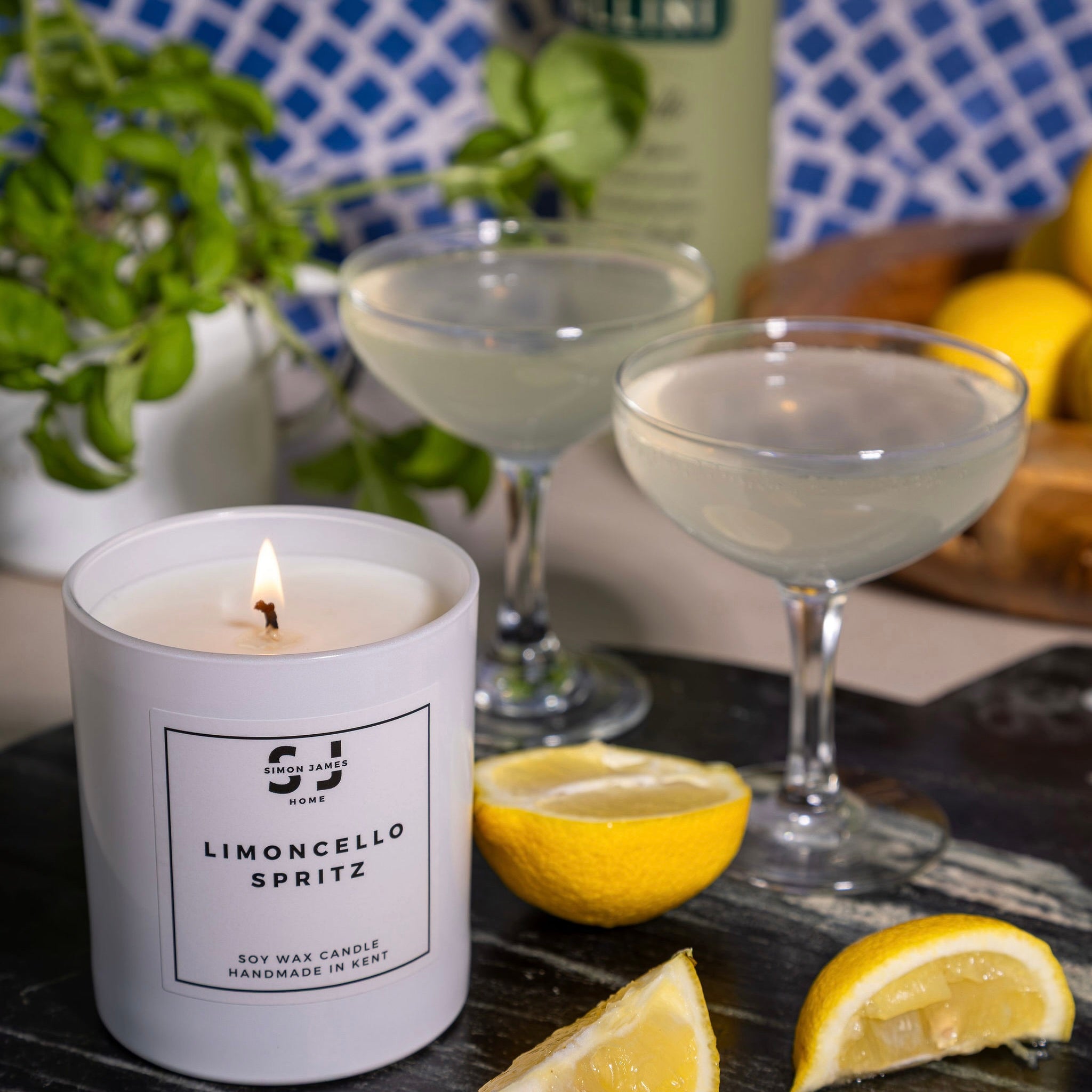Limoncello Spritz Candle - Luxury Soy Wax - Simon James Home